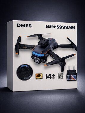 DMES P19 Pro Drone – Intelligent Obstacle Avoidance | Brand New